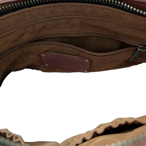 Patricia Nash woven leather bag NWOT - Picture 3 of 6